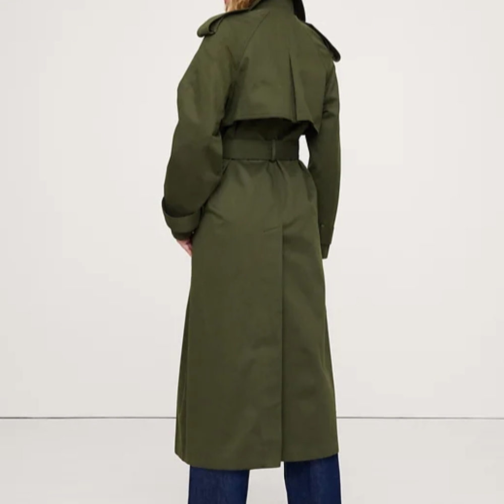 Banana Republic Olive Green Jacket with Interior Label